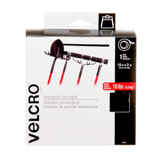VELCRO&#xAE; Brand Industrial Strength Black Adhesive Roll